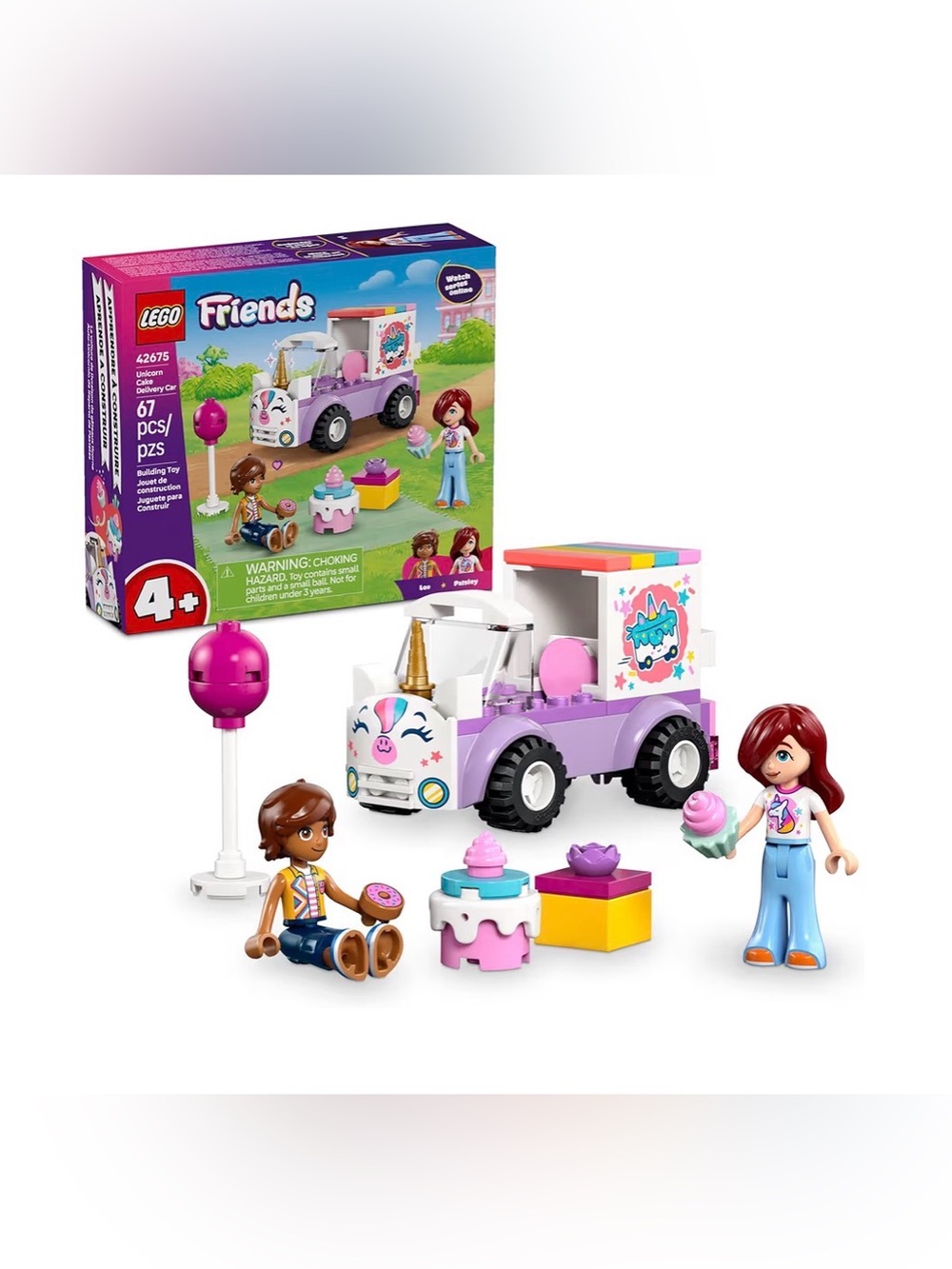 LEGO Friends Unicorn Cake Delivery Truck | New Sealed Set | 67 Pieces | Ages 4+